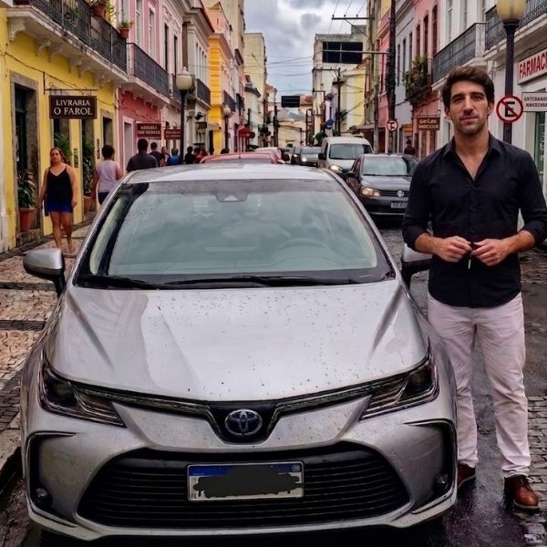 Patrício e seu carro
